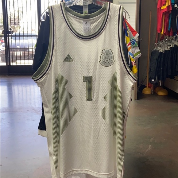 Mexico National Soccer Basketball Jersey Adidas Mexico National Soccer Basketball Jersey Adidas